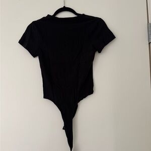 Re/done black bodysuit
